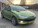 Peugeot 206 1.6 16V CC 2002 Groen izgst !!!!!!!!!!!!!!!!, Auto's, Peugeot, Voorwielaandrijving, 4 cilinders, Cabriolet, 4 stoelen