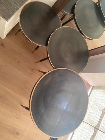 Metalen tafelset