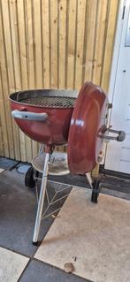 Weber houtskool bbq 47cm rood, Ophalen, Gebruikt, WEBER