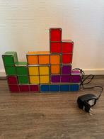 Tetris lampje, Metaal, Retro, Zo goed als nieuw, Ophalen