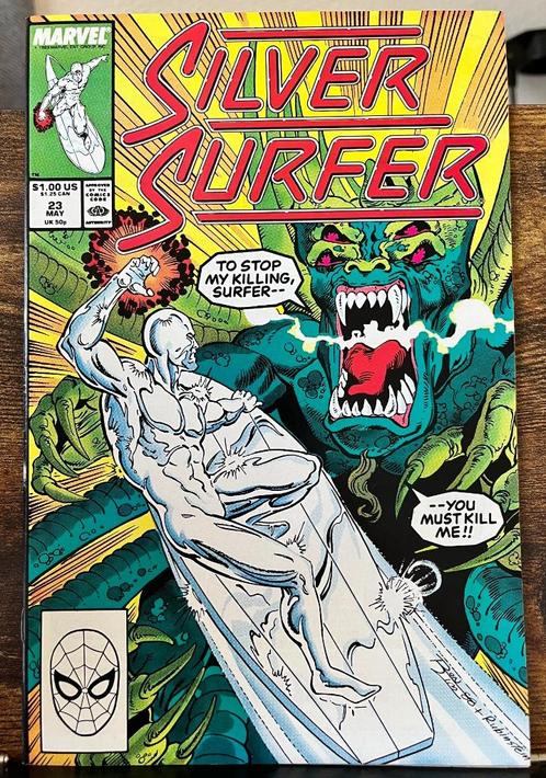 Silver Surfer vol. 3 # 23 t/m 33 en 39 t/m 50 (Marvel Comics, Boeken, Strips | Comics, Zo goed als nieuw, Eén comic, Amerika, Ophalen of Verzenden