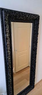 Zwarte Barokspiegel 100x215, Huis en Inrichting, Woonaccessoires | Spiegels, Gebruikt, 200 cm of meer, Ophalen of Verzenden, 75 tot 100 cm