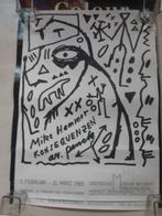 2 posters voor A.R. Penck 1985-1987 Mike Hammer, Verzamelen, Posters, Rechthoekig Staand, Verzenden, Zo goed als nieuw, A1 t/m A3