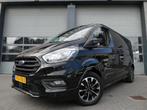 Ford Transit Custom 320 2.0 TDCI L2H1 Sport automaat 2 x sch, 15 km/l, Euro 6, Zwart, Origineel Nederlands