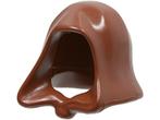 Lego Castle Helmen 3x Kap Rood Bruin / Reddish Brown 30381 (, Ophalen of Verzenden, Nieuw, Losse stenen, Lego