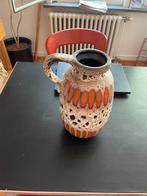 West Germany vaas, Ophalen, Zo goed als nieuw, Aardewerk of Porselein, Minder dan 50 cm