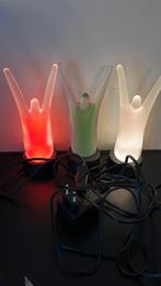 Lampjes; Door onderspotjes verlichte glazen figuurtjes, Ophalen of Verzenden, Nieuw, Minder dan 50 cm