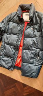 Tommy Hilfiger puffer blauw mt xs, Ophalen of Verzenden, Zo goed als nieuw