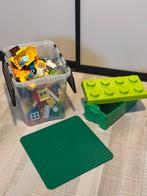 Grote bak met DUPLO, Grondplaat, LEGOdoos, Kinderen en Baby's, Speelgoed | Duplo en Lego, Ophalen, Zo goed als nieuw, Losse stenen
