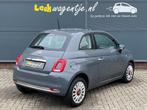 Fiat 500 0.9 TwinAir Turbo Lounge *cruise control *airco, Voorwielaandrijving, Gebruikt, Zwart, Leder en Stof
