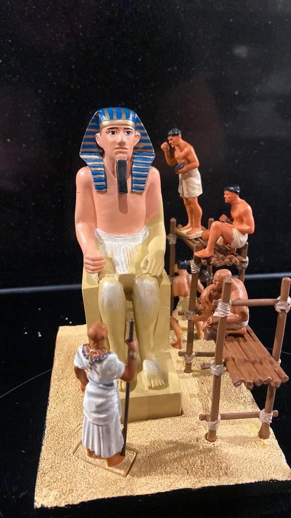 Delprado Egypt: Koninklijk standbeeld compleet nieuw OVP, Verzamelen, Poppetjes en Figuurtjes, Zo goed als nieuw, Ophalen of Verzenden