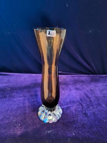 Vintage Aseda Glas Zweden Vaas - 1970s beschikbaar voor biedingen