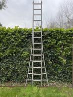 2-delige aluminium ladder, Ophalen, Gebruikt, Ladder, Opvouwbaar of Inschuifbaar