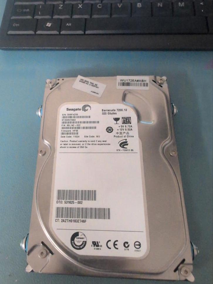 Seagate 320GB HDD - ST3320418AS | Tweedehands, Computers en Software, Harde schijven, Gebruikt, Desktop, Intern, HDD, Ophalen of Verzenden