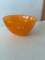 Dutz Glazen Kom Oranje Handgeblazen 16,5 cm Puntgaaf, Huis en Inrichting, Overige kleuren, Ophalen of Verzenden, Minder dan 50 cm