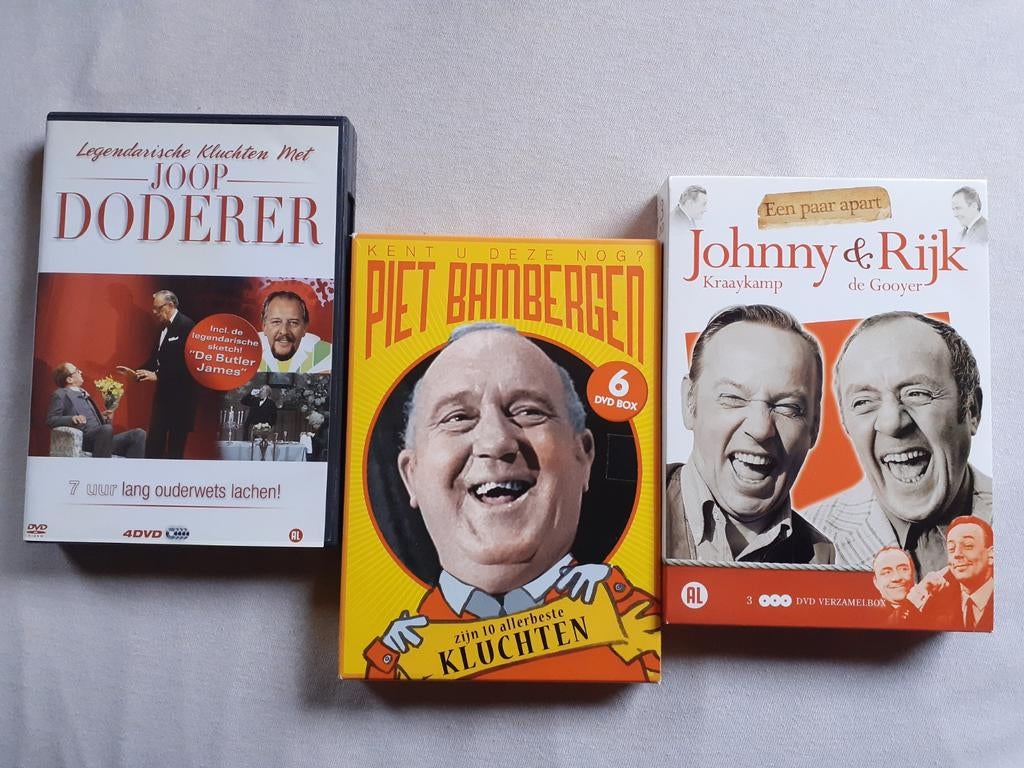 Nederlandse TV : Kluchten en zo., Cd's en Dvd's, Alle leeftijden, Ophalen of Verzenden, Zo goed als nieuw, Tv-programma of Sketches