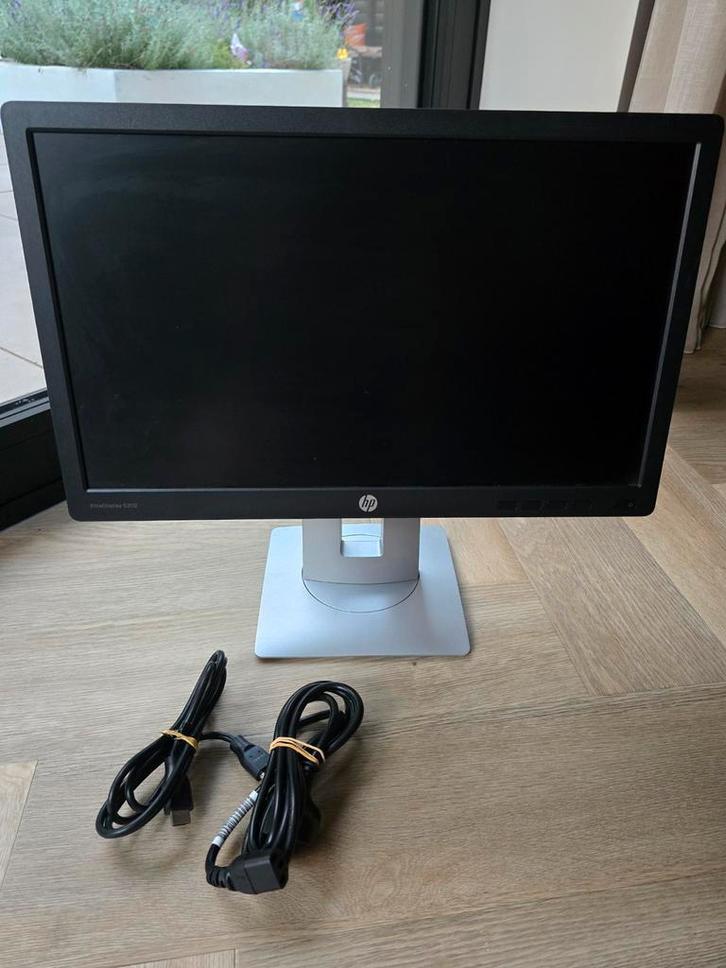 HP Elite display E202 / 20 inch monitor, Computers en Software, Monitoren, Gebruikt, 60 Hz of minder, DisplayPort, DVI, HDMI, VGA