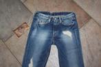 Le Temps des Cerises ripped stretch jeans mt 24 KOOPJE, Blauw, ., Nieuw, Ophalen of Verzenden