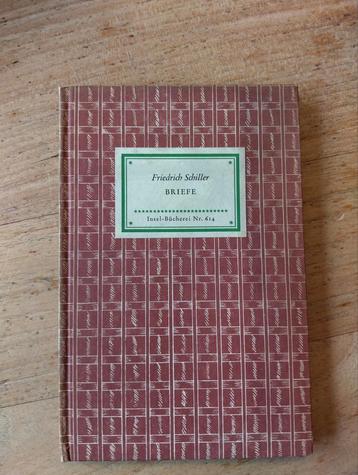 Friedrich Schiller Brieven - Insel-Bücherei Nr. 614 beschikbaar voor biedingen