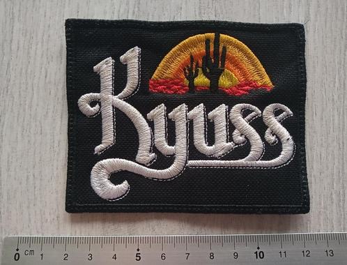 Kyuss logo patch used83  zgan, Verzamelen, Muziek, Artiesten en Beroemdheden, Zo goed als nieuw, Kleding, Verzenden