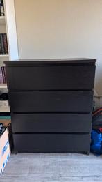 Ikea Malm Ladekast - Zwart, Huis en Inrichting, Ophalen, Kunststof, Gebruikt, 50 tot 100 cm