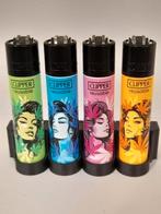 set van 4 clipper aanstekers mary jane, Ophalen of Verzenden, Nieuw, Aansteker
