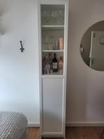 Ikea BILLY OXBERG vitrinekast WIT, Ophalen, Minder dan 50 cm, Met deur(en), 200 cm of meer