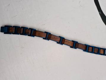 Holzkern Hout eiken en blauw. Triad. beschikbaar voor biedingen