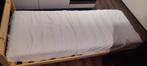 IKEA Single bed + matress, Huis en Inrichting, Slaapkamer | Bedden, Ophalen, Eenpersoons, Bruin, Zo goed als nieuw