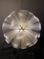 Vintage fiber bol hanglamp, Ophalen of Verzenden, Kunststof, Minder dan 50 cm