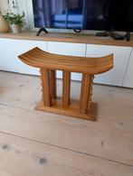 Vintage Ashanti Kruk / Bijzettafeltje Jaren 80, Minder dan 45 cm, Minder dan 55 cm, Gebruikt, Vintage