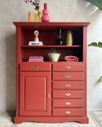 Vintage eiken grutterskast opgeknapt ladekast LAB Valentine, Huis en Inrichting, Kasten | Ladekasten, Ophalen, -, -, Zo goed als nieuw