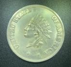 1851 USA 1 Dollar United States Of America Indian Head, Ophalen of Verzenden, Buitenland, Munten