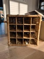 Riviera maison wijnrek rattan, Huis en Inrichting, Ophalen, Overige materialen, 15 tot 25 flessen, Zo goed als nieuw