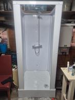 Nooddouche met 12v afvoer pomp. 85x85 met thermostaat kraan., Ophalen, Douche