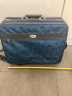 Vintage KLM Reistas met draagband, Sieraden, Tassen en Uiterlijk, Koffers, Ophalen of Verzenden, Gebruikt, Overige materialen