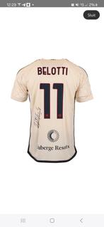 Shirt Roma Belotti met handtekening, Verzamelen, Sportartikelen en Voetbal, Nieuw, Shirt, Ophalen of Verzenden, Buitenlandse clubs