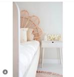 Rotan Bedhoofdeinde - Handgemaakt en Uniek!, Huis en Inrichting, Slaapkamer | Bedden, Ophalen, Overige materialen, 100 cm, Eenpersoons