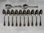 Christofle Albi - 12 verzilverde dessert lepels (13,5 cm), Ophalen of Verzenden