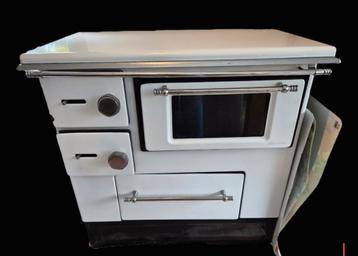 Hout fornuis Alfa Plam Regular 46 Wit rechts, 5kW beschikbaar voor biedingen