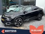Citroen C4 X 1.2 PT 130 EAT8 Shine Automaat | Stoel/stuur/vo, Gebruikt, 1199 cc, Leder en Stof, Zwart