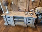 Landelijk Brocant TV meubel Monza € 375.-, Huis en Inrichting, Ophalen of Verzenden, Zo goed als nieuw, 25 tot 50 cm, Minder dan 100 cm