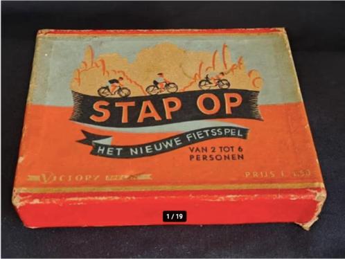 Vintage Edition STAP OP (Step Up) Rare early 1945 (?) Game, Antiek en Kunst, Antiek | Speelgoed, Ophalen of Verzenden