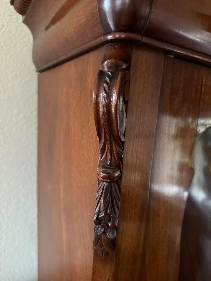 Antieke Biedermeier Kast met 2 Lades, Antiek en Kunst, Antiek | Meubels | Kasten, Ophalen