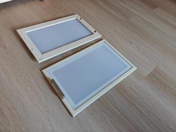 2 glazen deurtjes voor Ikea besta televisie kast - afbeelding 2