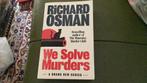 Misdaad Crime Richard Osman We solve murders, Ophalen of Verzenden, Gelezen