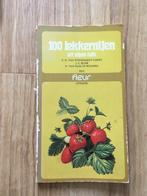 Boek 100 lekkernijen uit eigen tuin Fleur steenhardt, Blom r, Verzenden, Moestuin