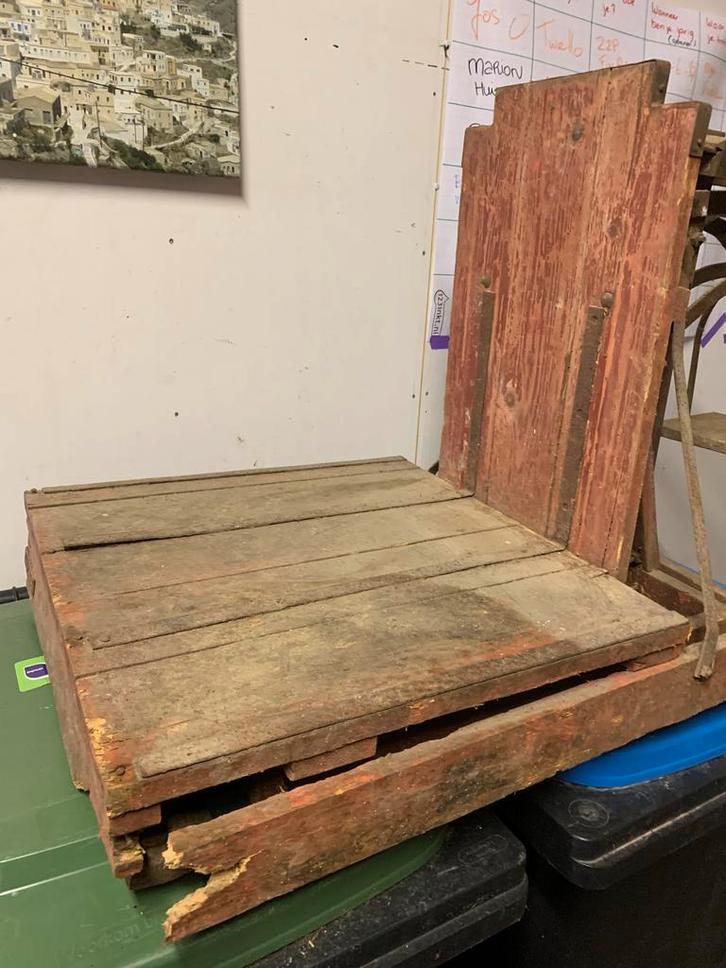 Oude Boeren Weegschaal - Opknapper, Antiek en Kunst, Antiek | Gereedschap en Instrumenten, Ophalen of Verzenden