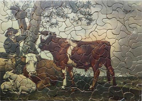 puzzel Paulus Potter: De Stier, ca 1947-50, Antiek en Kunst, Antiek | Speelgoed, Ophalen of Verzenden