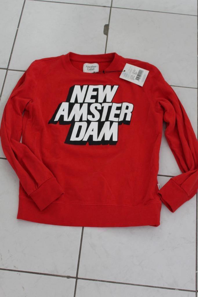 Dames sweater merk Another Label nieuw 99,95 rood mt M / 38, Kleding | Dames, Truien en Vesten, Nieuw, Maat 38/40 (M), Rood, Ophalen of Verzenden